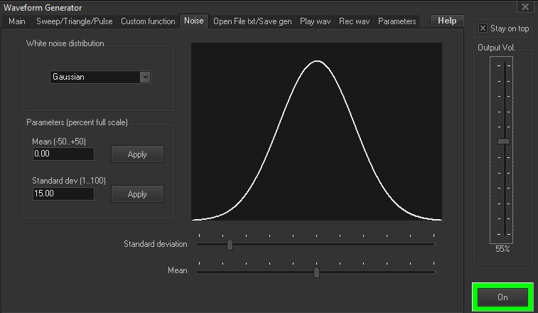 Visualizzazione del generatore 4