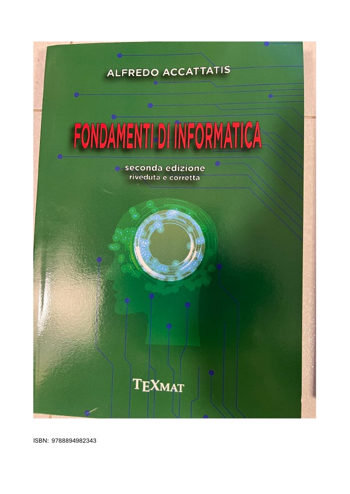 Fondamenti di Informatica