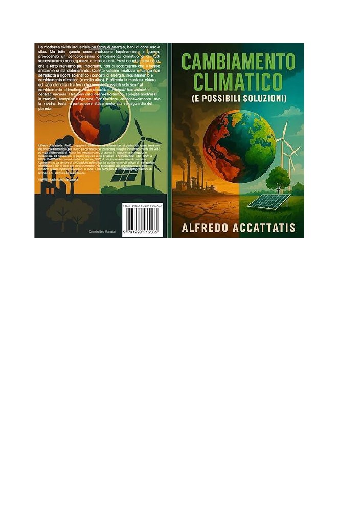 Cambiamento climatico (e possibili soluzioni)