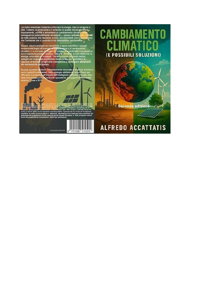 Cambiamento climatico (e possibili soluzioni)